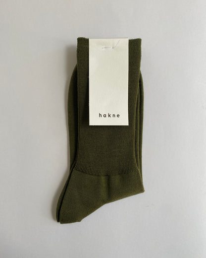 hakne : merino wool ribbed socks