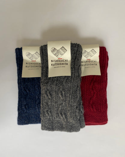 NISHIGUCHI KUTSUSHITA : teni wool hand warmer