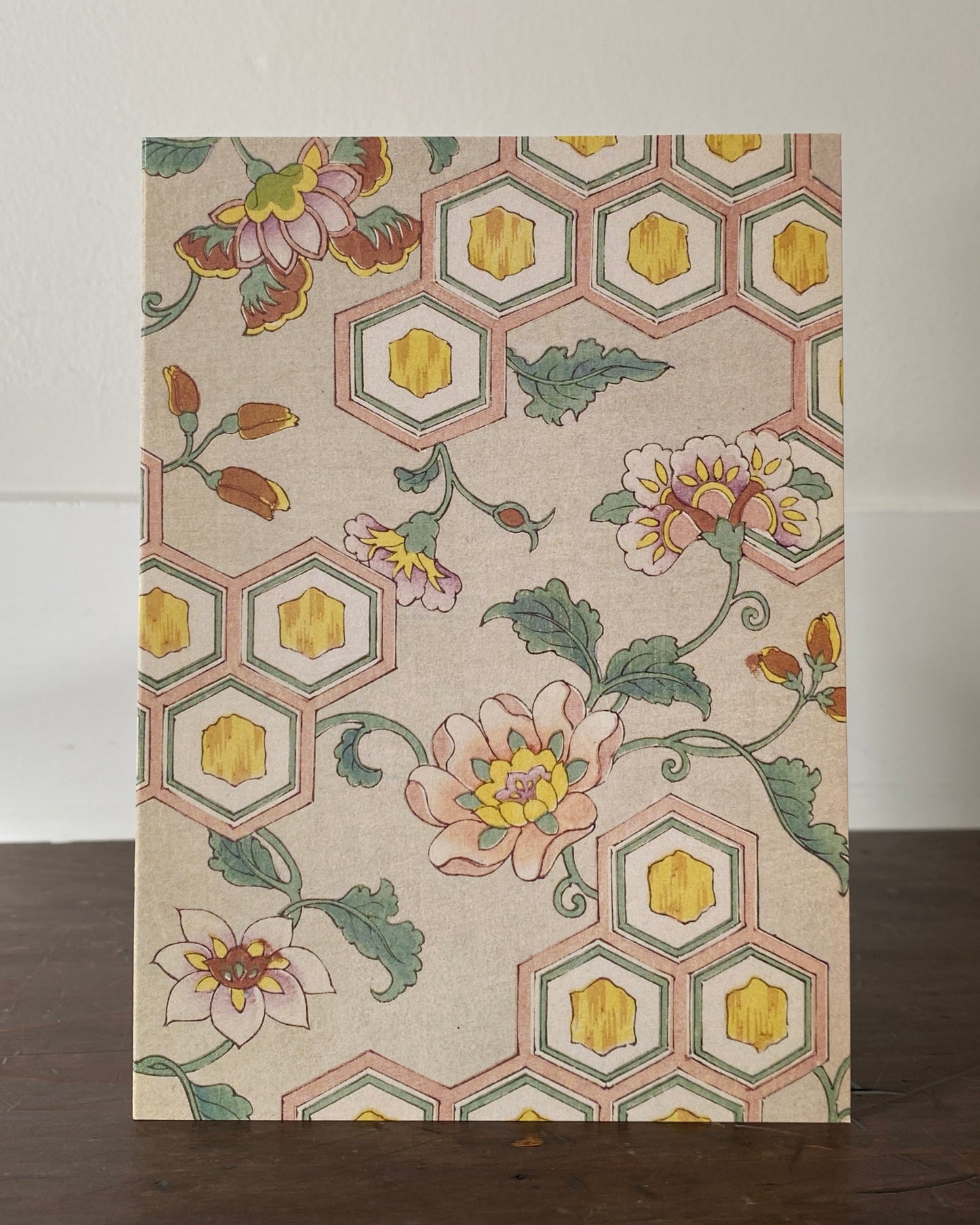 kiku print : greeting card - on the vine