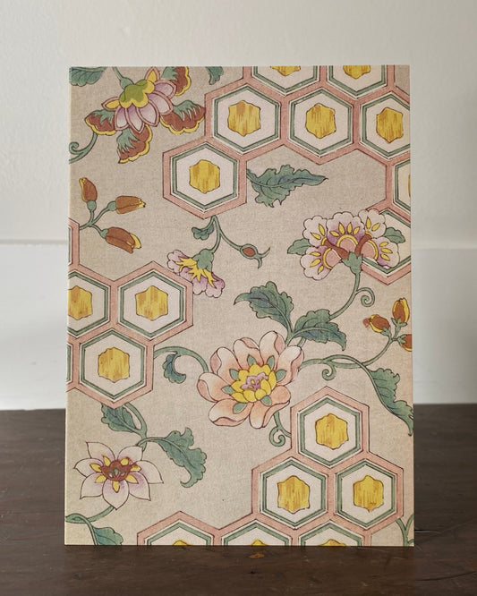 kiku print : greeting card - on the vine