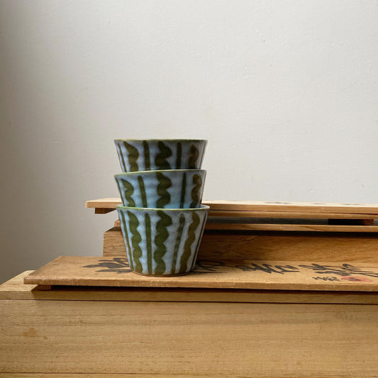 vintage ceramic japanese sake cup