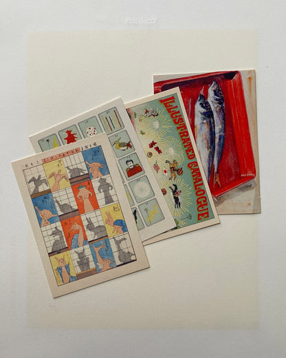 kiku print : postcard - hirayama catalogue