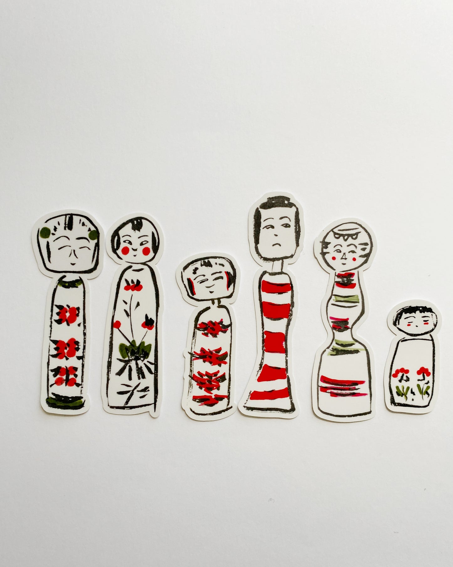kiku print : vinyl sticker - Fumiko