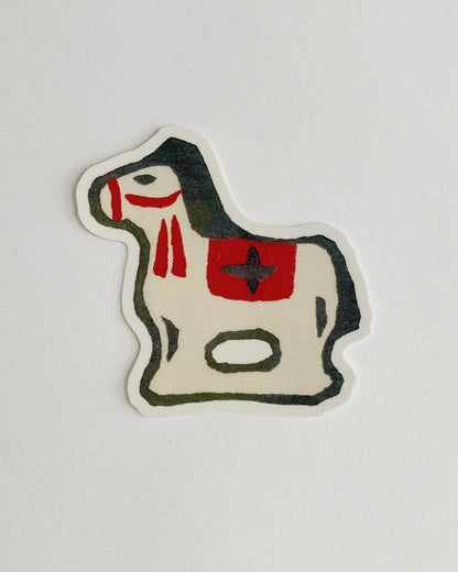 kiku print : vinyl sticker - uma