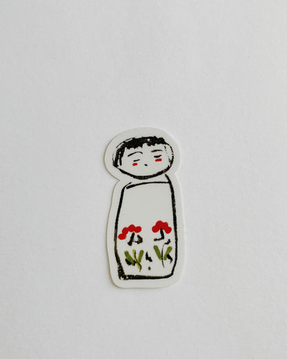 kiku print : vinyl sticker  - Tatsuyu