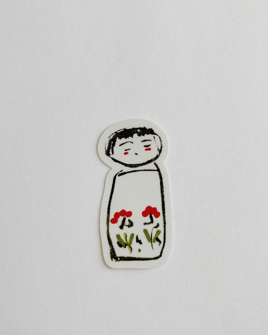 kiku print : vinyl sticker  - Tatsuyu