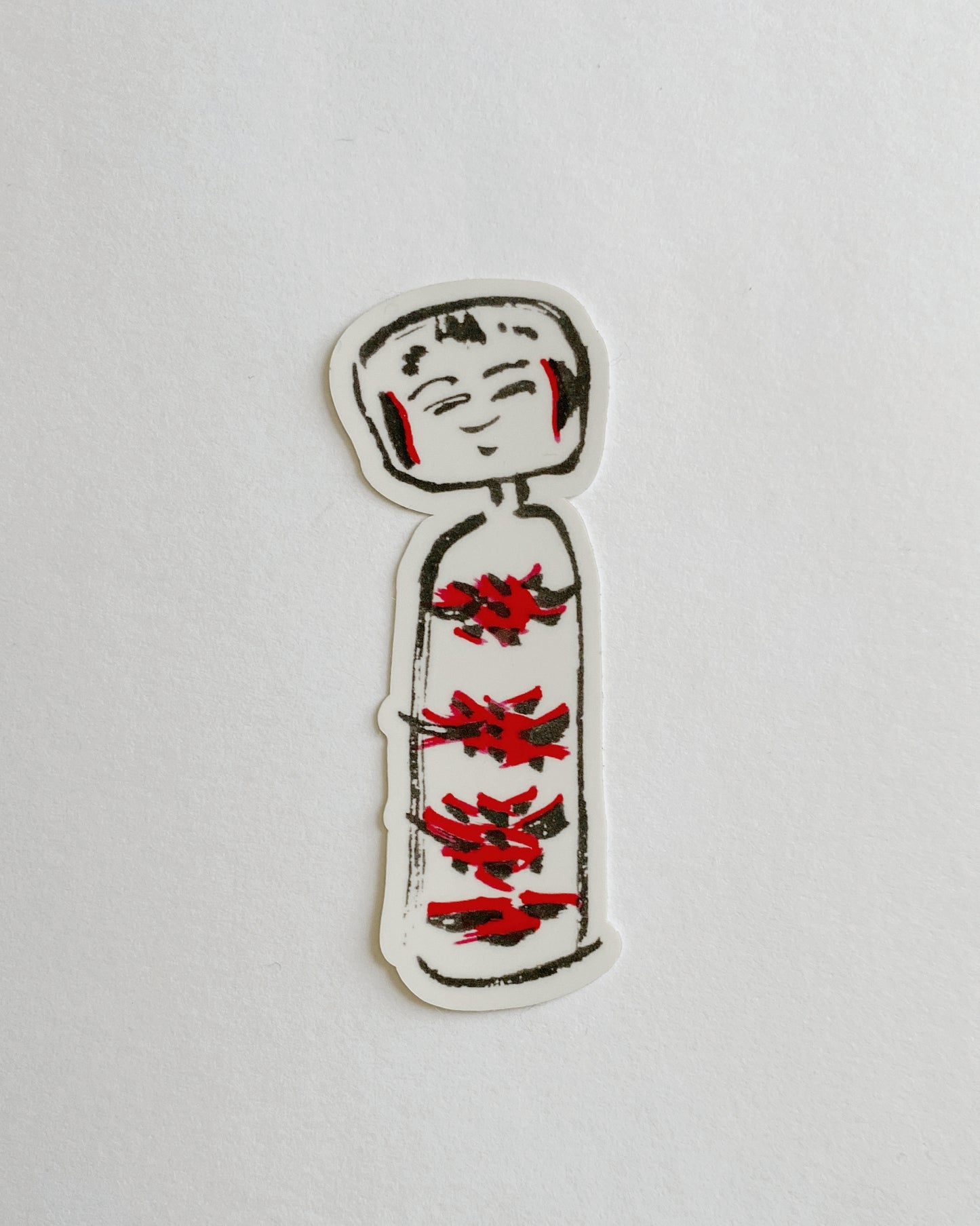 kiku print : vinyl sticker - Tomoko