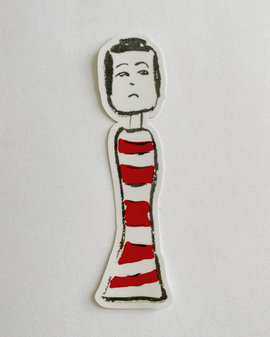 kiku print : vinyl sticker - Hiro