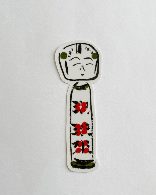 kiku print : vinyl sticker - Fumiko