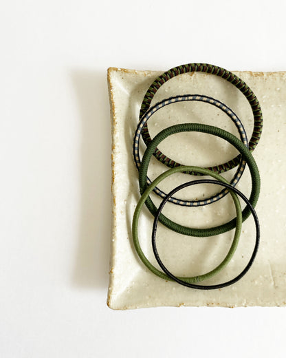 uki : hair ties - nori