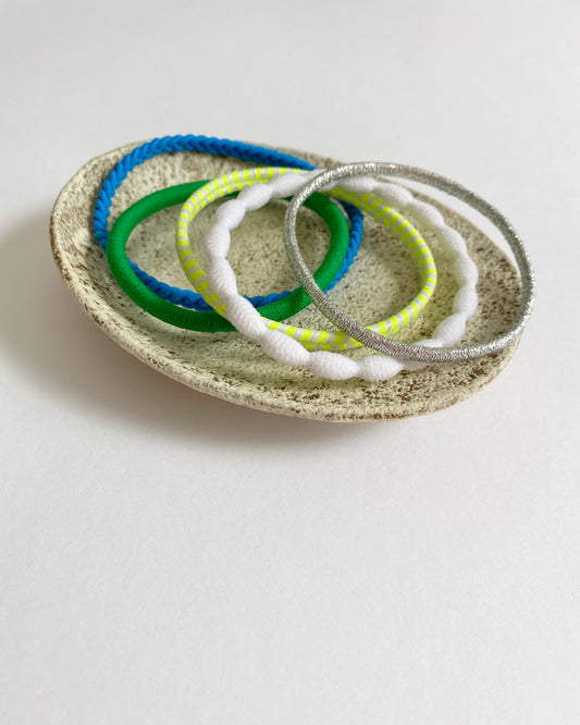 uki : hair ties - edemame