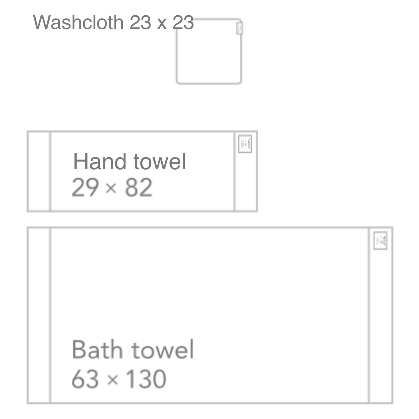 Shinto : inner pile washcloth