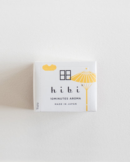 hibi 10 minute incense : traditional scents