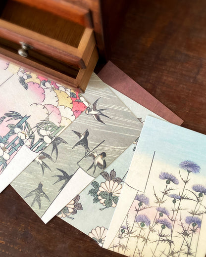 kiku print : postcard - hanikamu