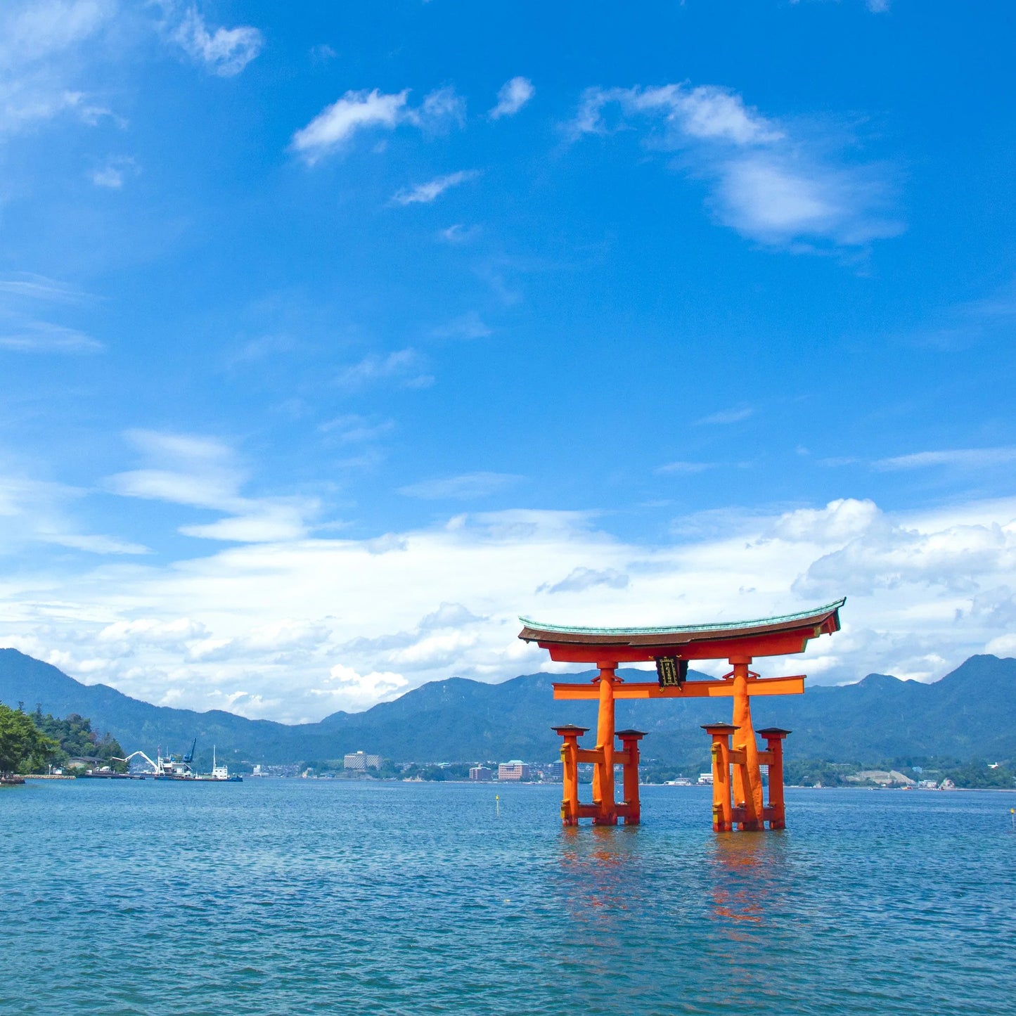 INOUE x KOZAKIKAKU : miyajima itsukushima bracelet / hair tie set