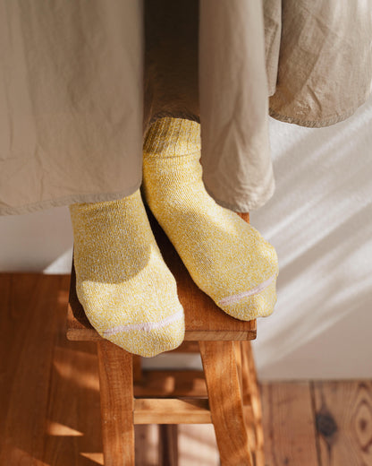 NISHIGUCHI KUTSUSHITA : boston silk cotton sock