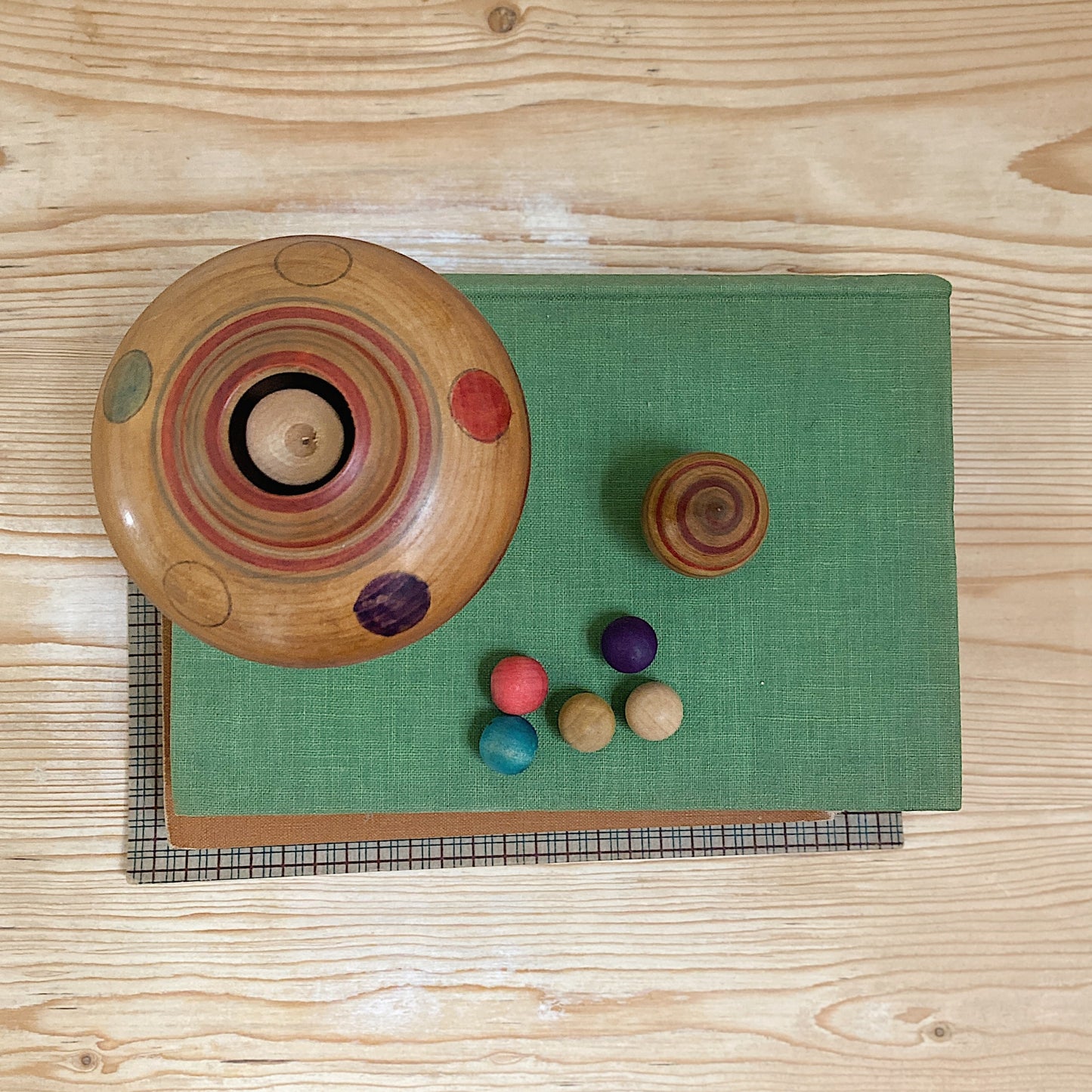 vintage japanese marble toy