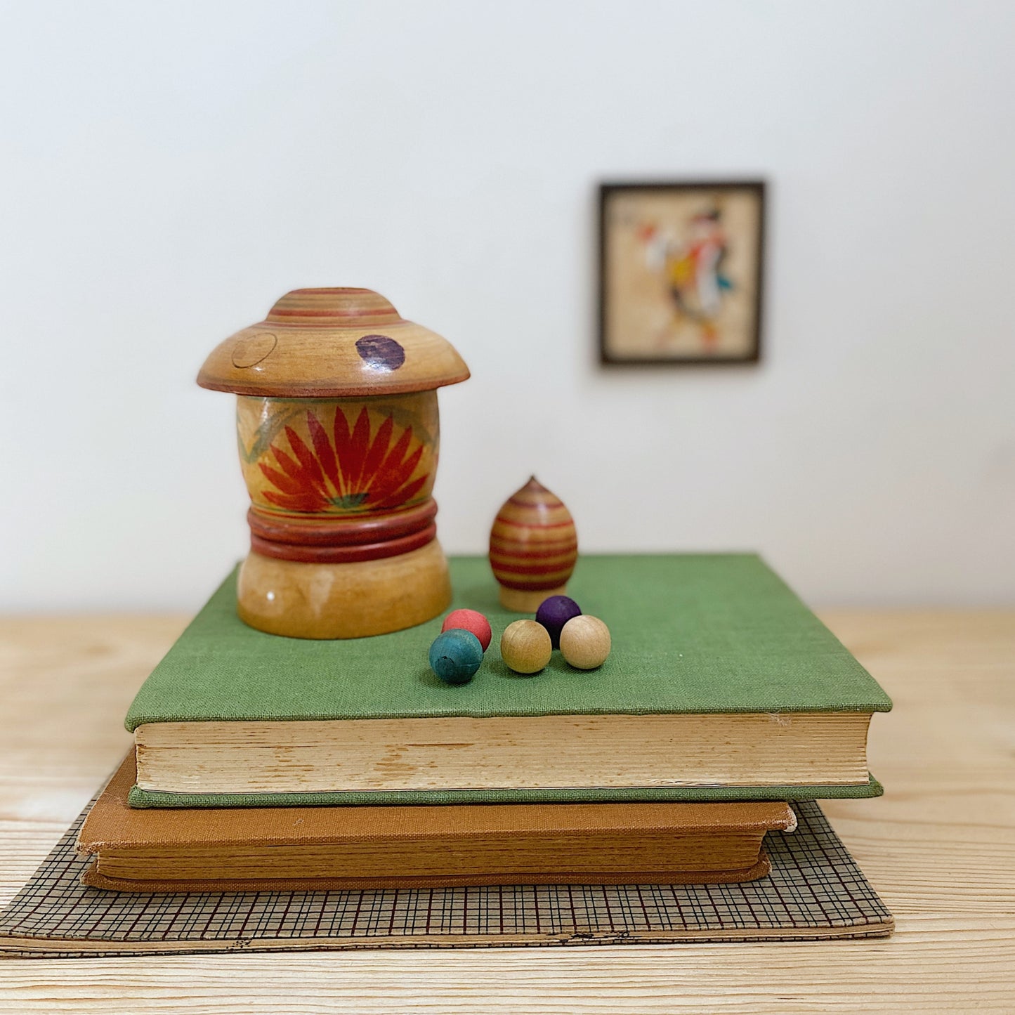 vintage japanese marble toy