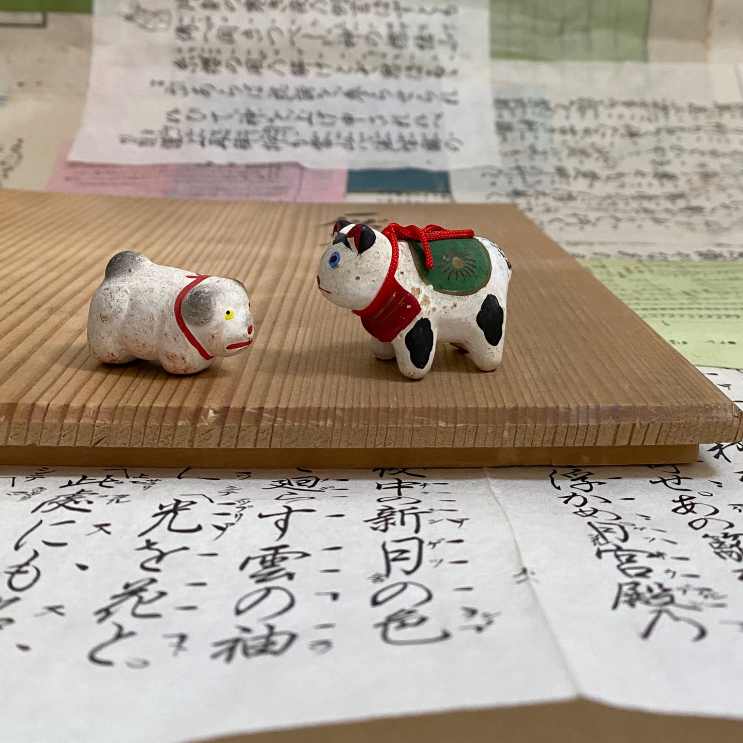 vintage japanese ceramic animals