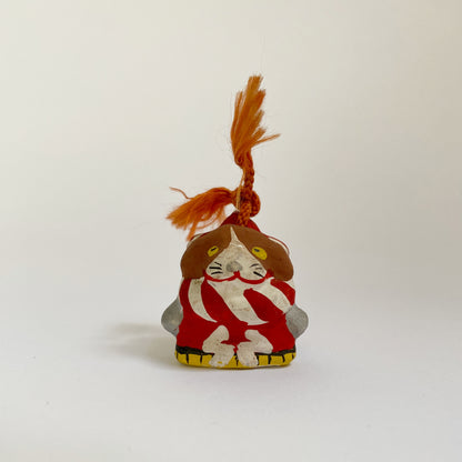 vintage japanese ceramic bell charm