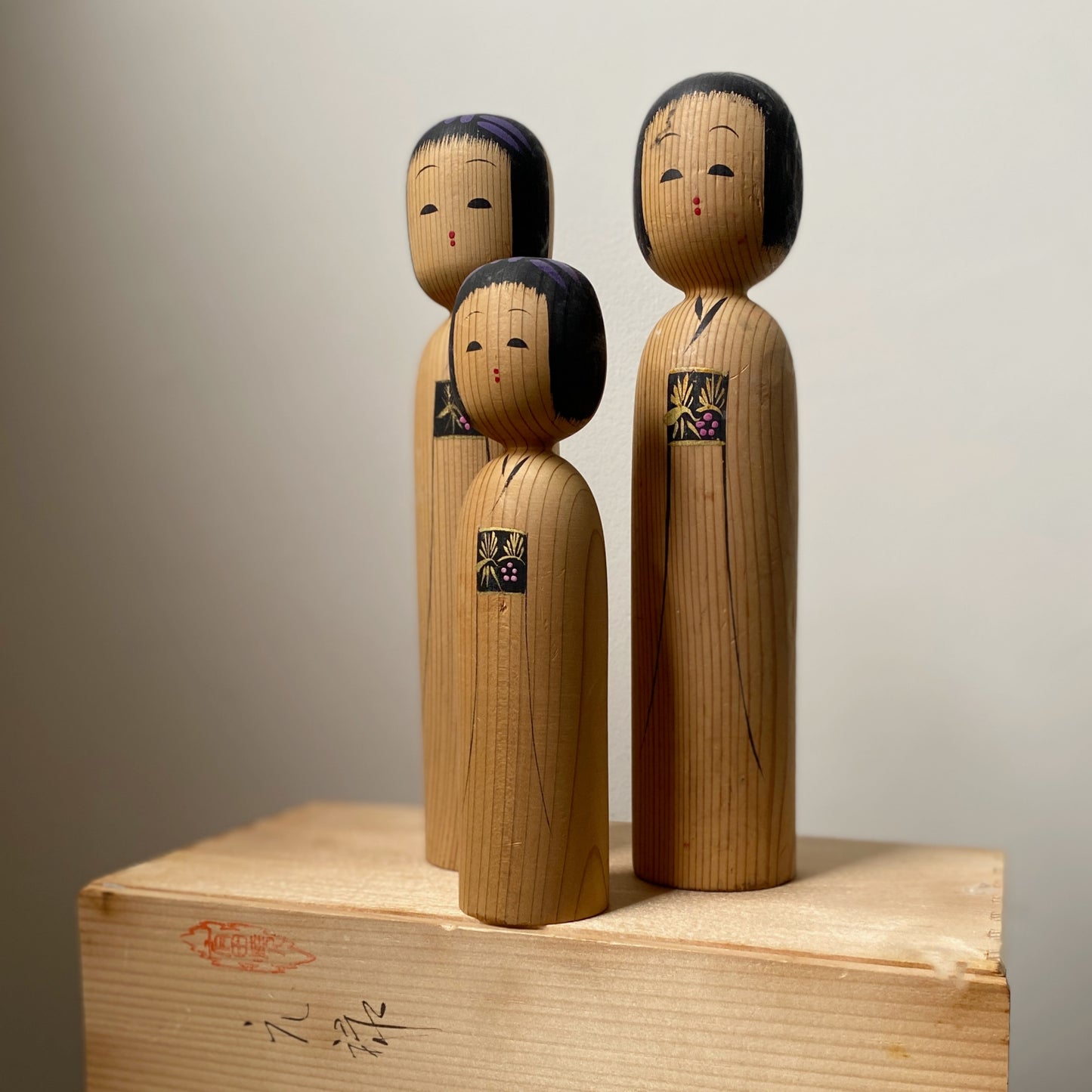 vintage japanese kokeshi