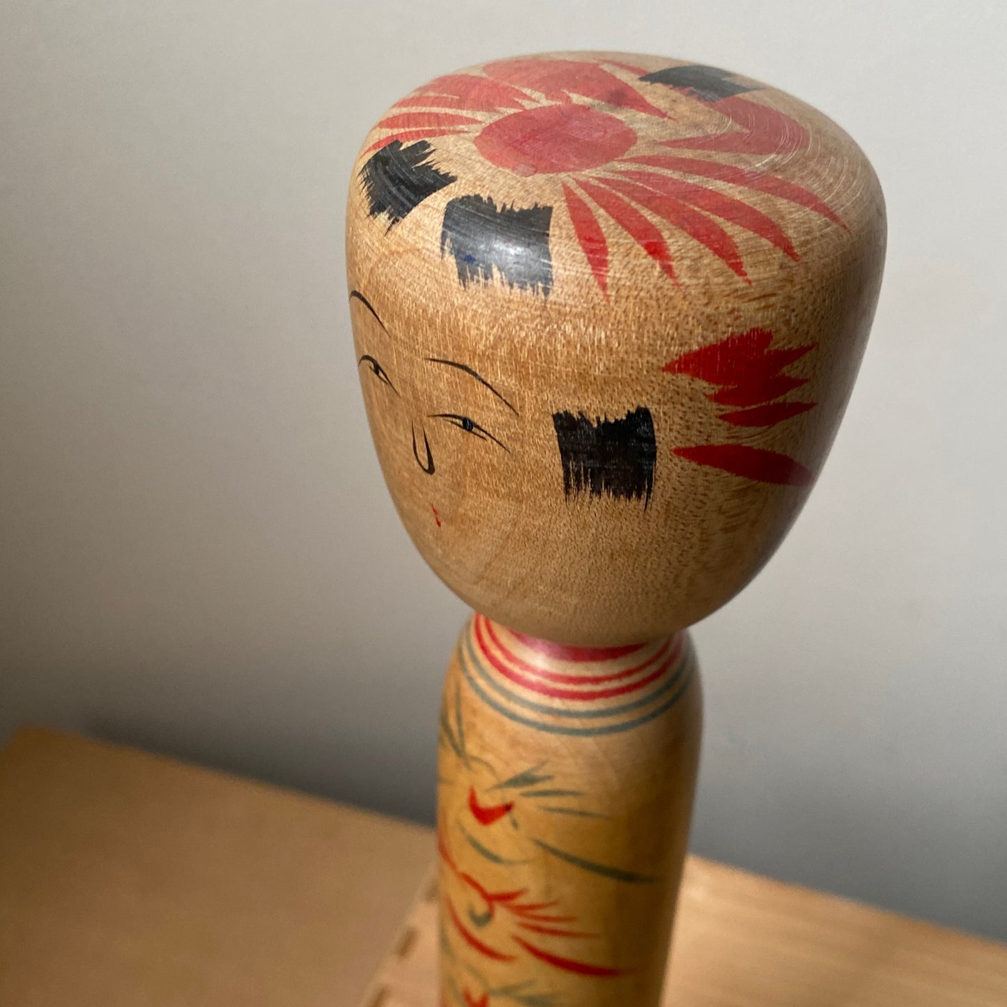 vintage japanese kokeshi