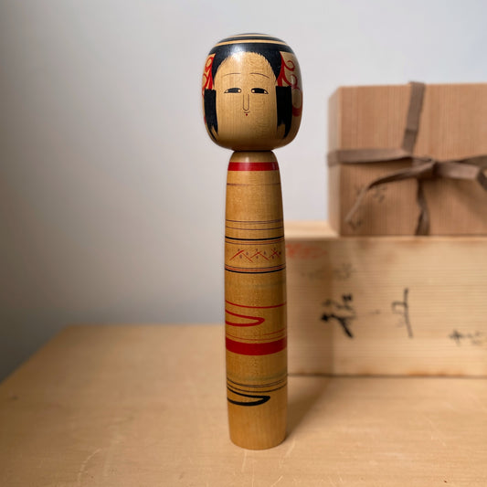 vintage japanese kokeshi