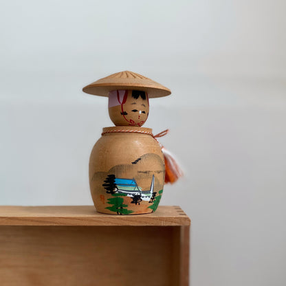 vintage japanese kokeshi