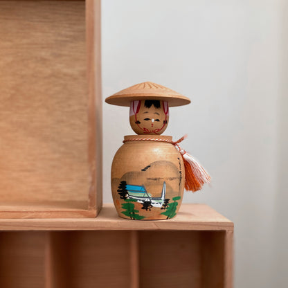 vintage japanese kokeshi