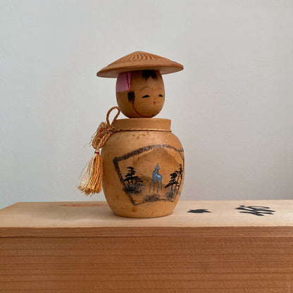 vintage japanese kokeshi