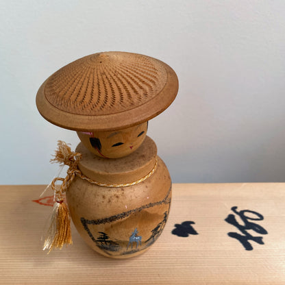 vintage japanese kokeshi