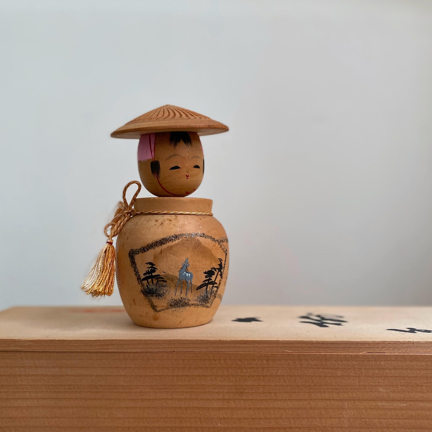 vintage japanese kokeshi