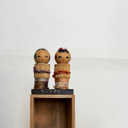 vintage japanese kokeshi