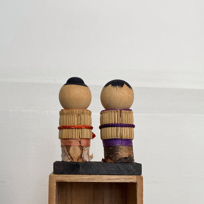 vintage japanese kokeshi