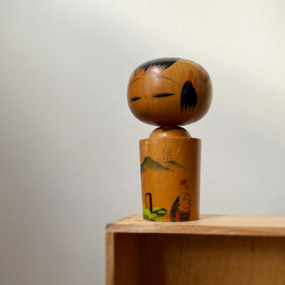 vintage japanese kokeshi