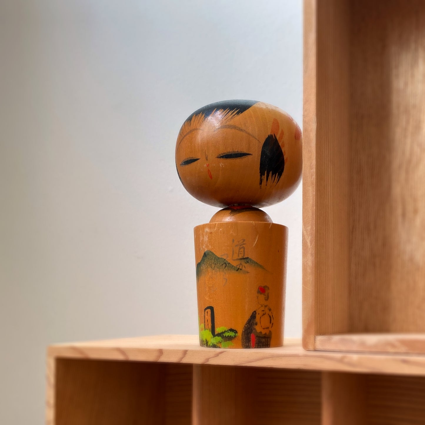 vintage japanese kokeshi