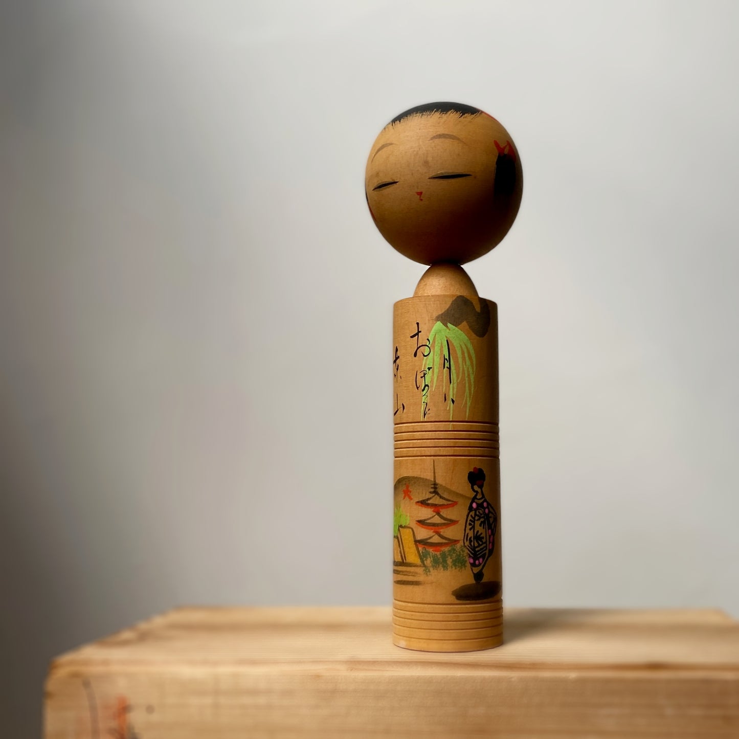 vintage japanese kokeshi