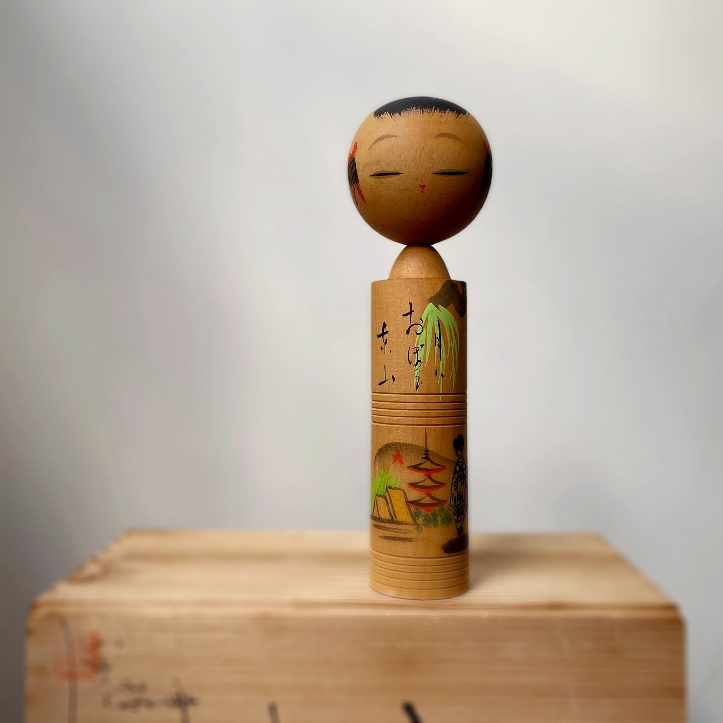 vintage japanese kokeshi