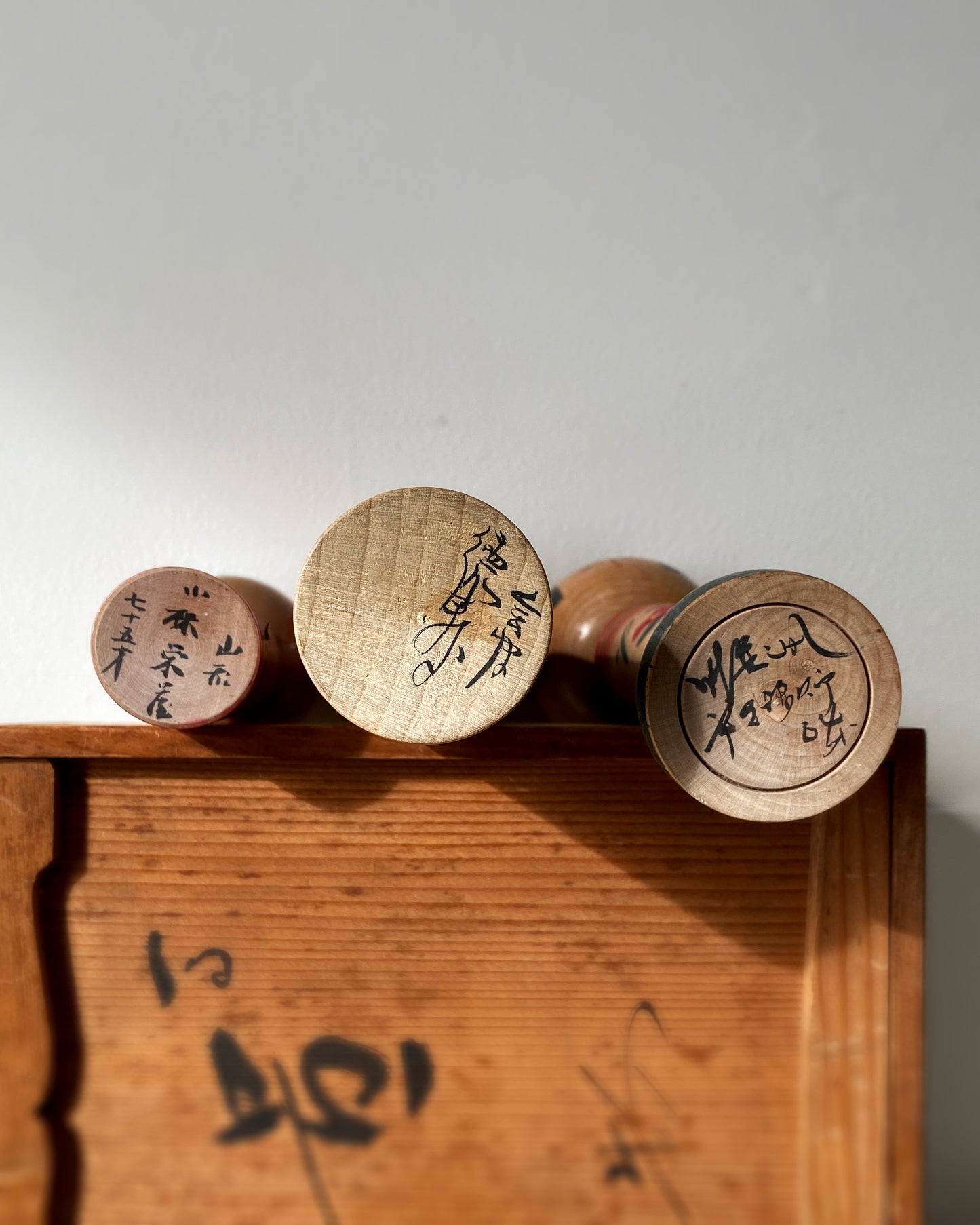 vintage kokeshi doll