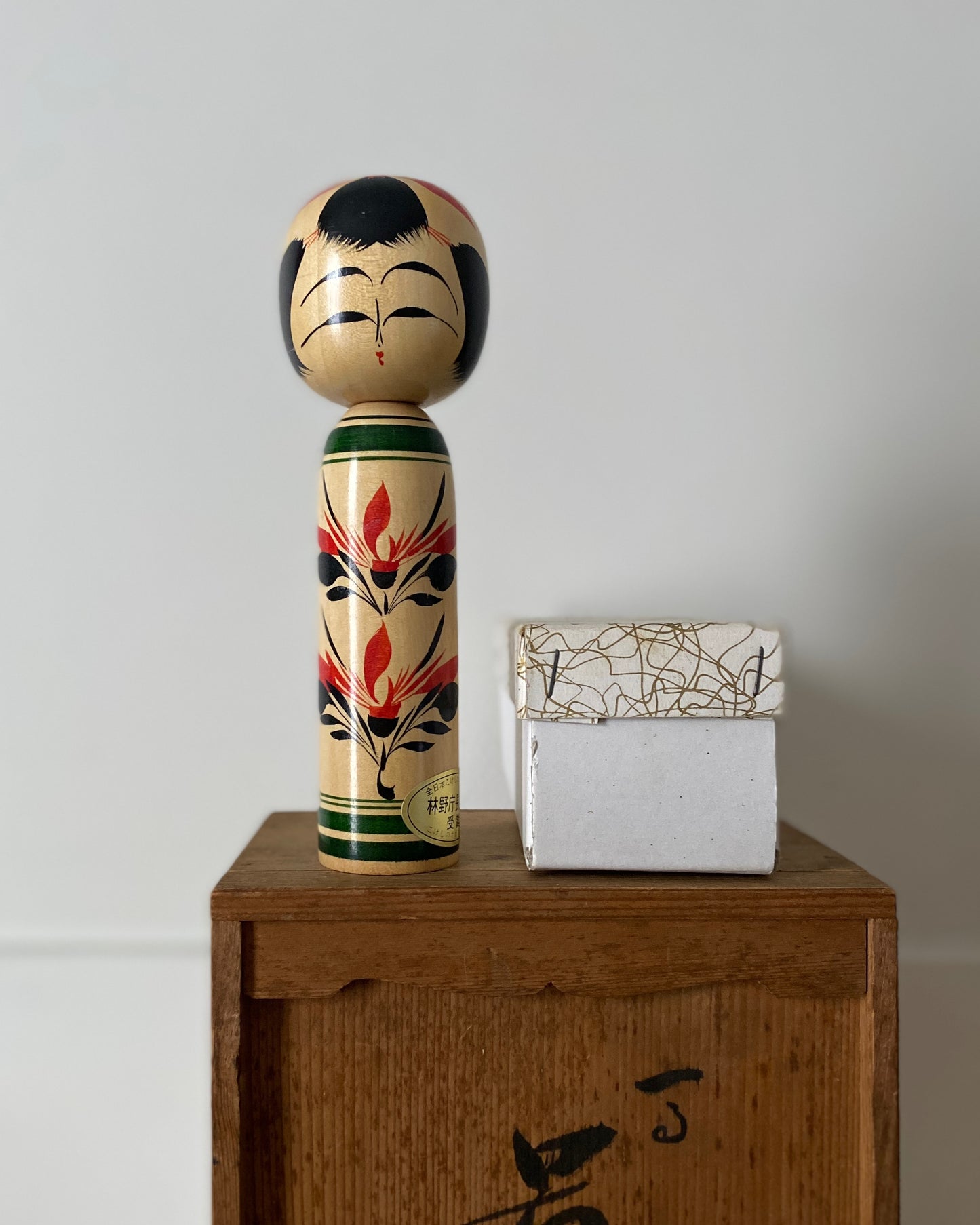 vintage kokeshi doll