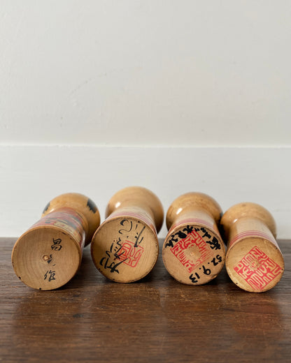 vintage Togatta kokeshi