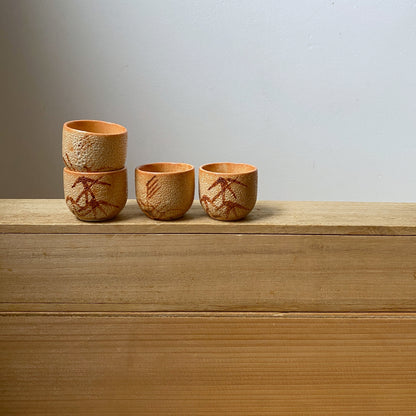 vintage japanese ceramic saké cup
