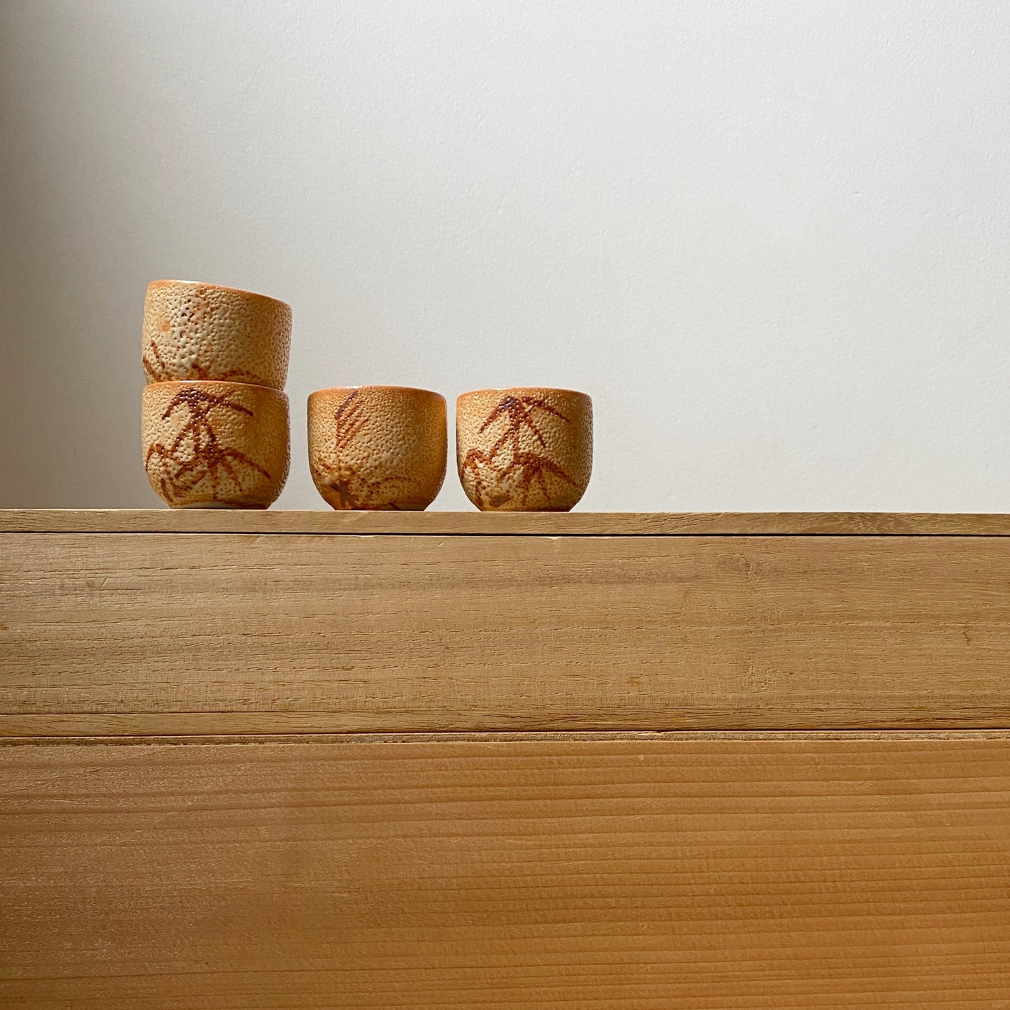 vintage japanese ceramic saké cup
