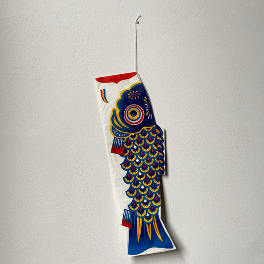 vintage japanese koi fish paper streamer