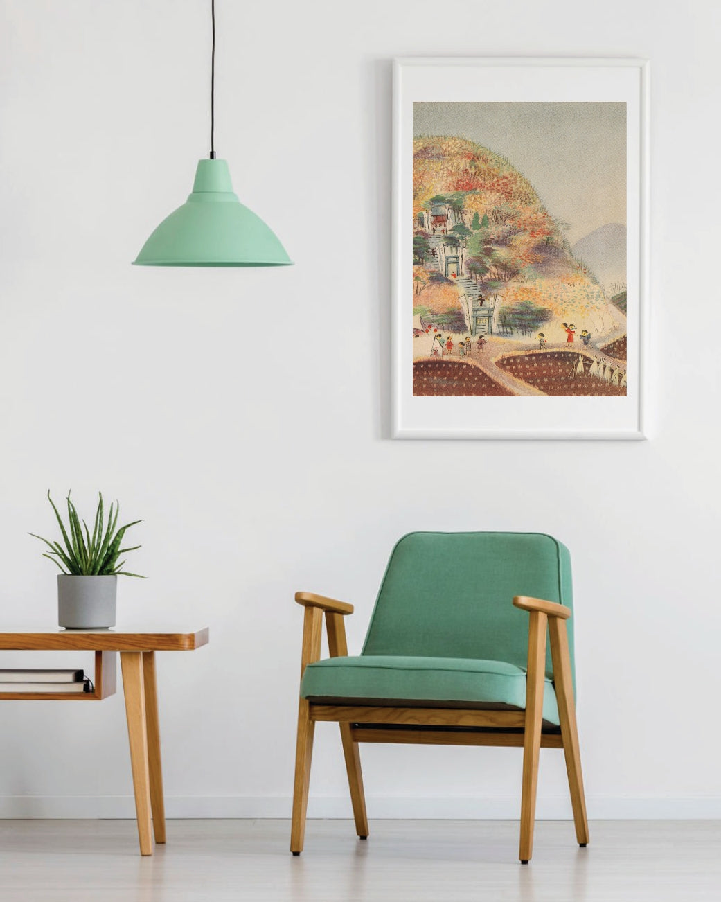 kiku print : A3 print - autumn day