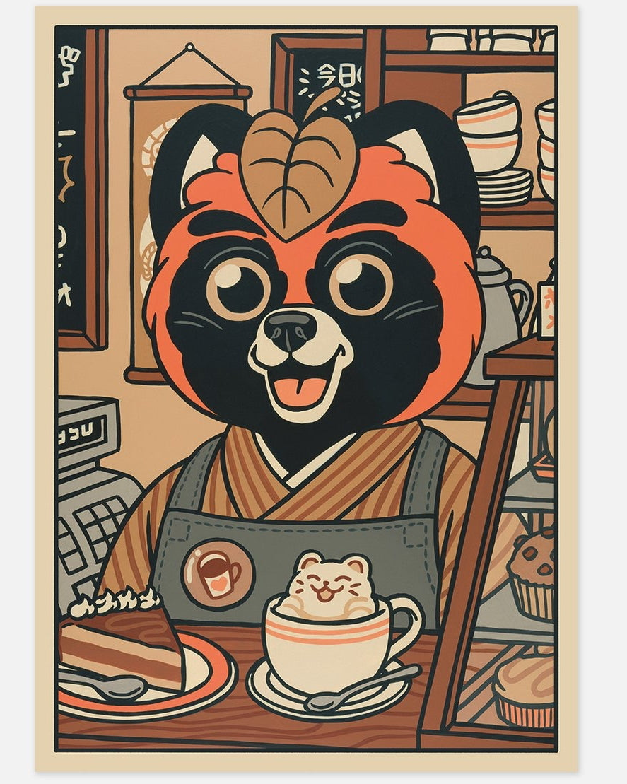 yeaaah! studio : cafe chef print