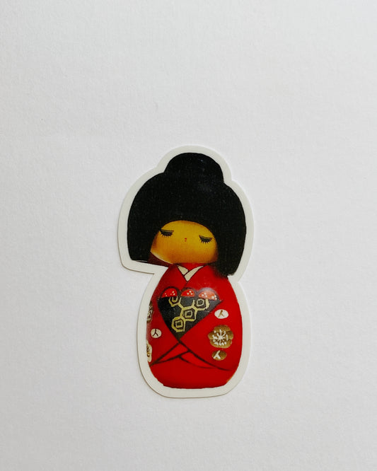 kiku print : vinyl sticker - Daisuke
