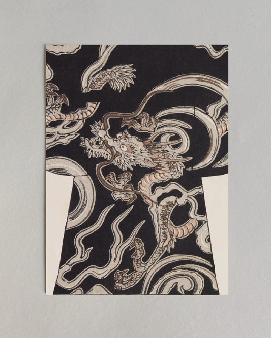 kiku print : postcard - ryuu