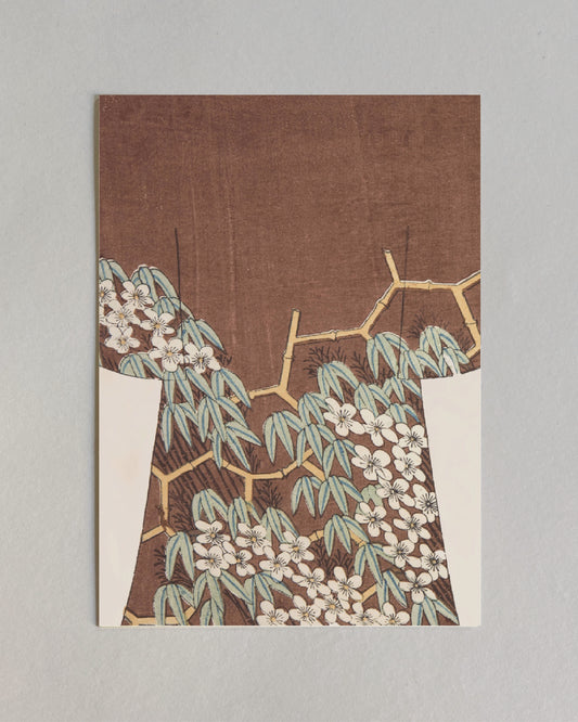 kiku print : postcard - hanikamu