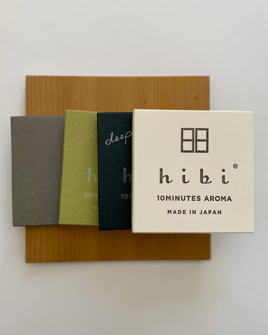 hibi 10 minute incense : hibi gift box